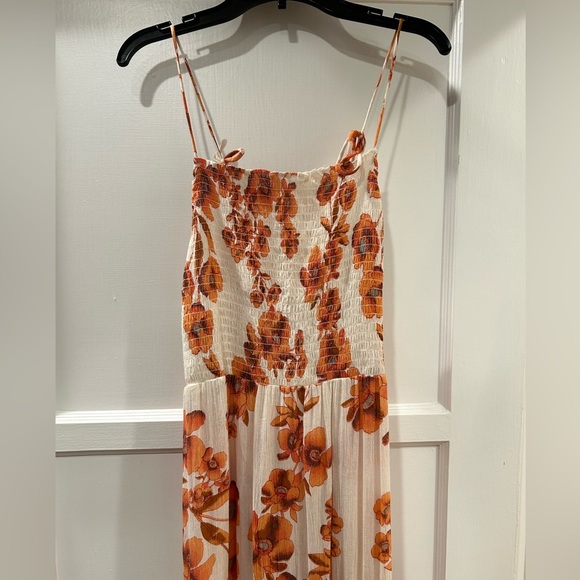Intimately Free People Dress Garden Party Floral Maxi Tiered Size Small - Picture 4 of 16